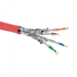 DKC Кабель CAT 6, U/UTP, нг(А)-FRHF, бухта 305м, красный