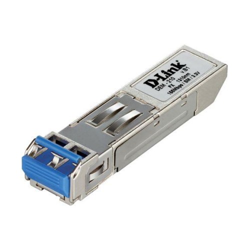 Трансивер SFP DEM-210/B1A с 1 портом 100Base-LX для одномод. оптич. кабеля (до 15км) D-Link 1142914