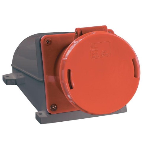 Розетка ОП 125А 380В 3P+PE+N ССИ-145 IP54 IEK PSR12-125-5