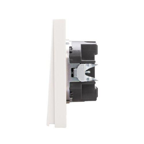 Выключатель 1-кл. СП STRONG MIELE 10А с подсветкой жемчуг Kranz KR-78-0713-4