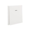 Выключатель 1-кл. СП STRONG MIELE 10А с подсветкой жемчуг Kranz KR-78-0713-4