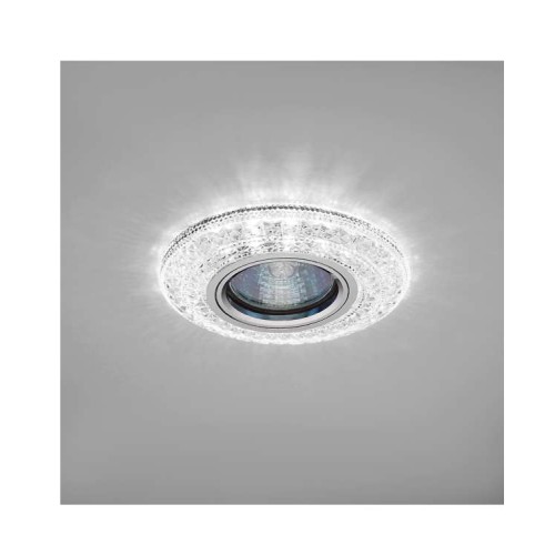 Светильник Emilia LED 51 4 70 декор. огран. полимер. со светодиод. подсвет. MR 16 прозр. ИТАЛМАК IT8