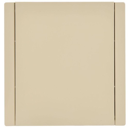 Розетка СП FORTE&PIANO16А IP44 FP419 с заземл. защ. шторки с крышкой безвинт. крепл. ваниль IEK FP-R