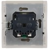 Розетка СП FORTE&PIANO16А IP44 FP419 с заземл. защ. шторки с крышкой безвинт. крепл. ваниль IEK FP-R