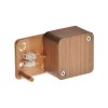 Коробка распределительная ОП 55х55х32мм IP40 дуб (темн. основа) Ruvinil 65002-08М