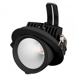Arlight Светильник LTD-EXPLORER-R130-20W Day4000 (BK, 38 deg, 230V) (IP20 Металл, 3 года)