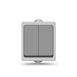 Выключатель 2-кл. Аллегро IP54 сер. UNIVersal 1280