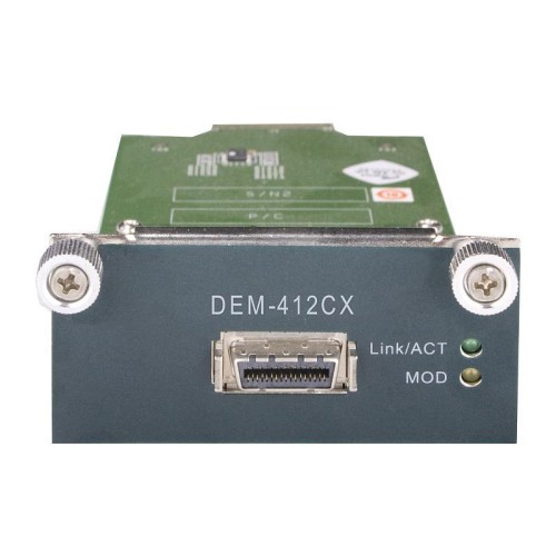 Модуль для стекирования коммутаторов DEM-412CX/A1A серии DGS-3610 с 1 портом 10GBase-CX4 D-Link 1372