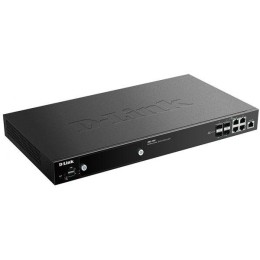 Контроллер беспроводной DWC-2000/A2A с 4 комбо-портами 100/1000Base-T/SFP 2 USB-портами и 1 слотом р