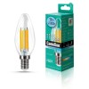 Лампа светодиодная филаментная LED12-C35-FL/845/E14 12Вт 220В Camelion 13709