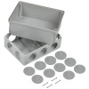Коробка распаячная ОП 190х140х120 IP44 КМ41245 (10 каб.ввод.) IEK UKO10-190-140-120-K41-44