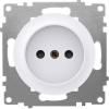 Розетка 1-м СП Florence 16А IP20 без заземл. винтов. клеммы механизм бел. (1E10301300) OneKeyElectro