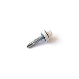 Саморез кровельный 5.5х19 RAL 9003 бел. (уп.100шт) Промрукав PR08.9450
