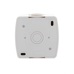 Розетка 1-м ОП Nata 16А IP20 с заземл. керамика бел. LEZARD 710-0200-122