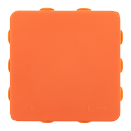 Коробка огнестойкая E45 100х100х50мм IP55 с клеммниками 7 полюсов 0.5-6кв.мм HF EKF plc-kmfr-100-706