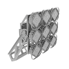 Прожектор светодиодный AirQub Sport 640Вт 4000К 10град. диммер DALI VARTON V1-P1-703X3-04D27-6564040