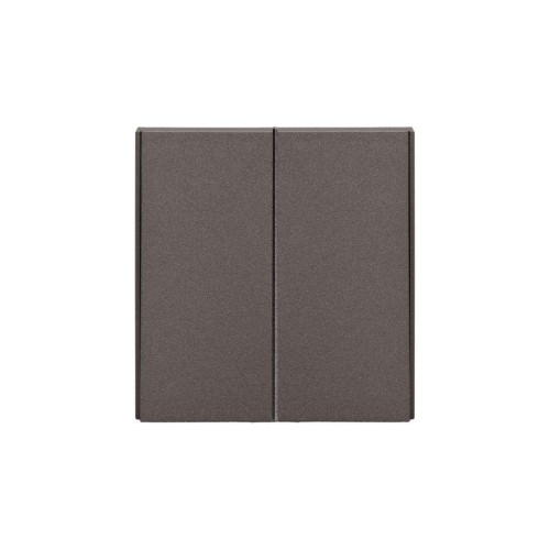 Выключатель 2-кл. СП STRONG MIELE 10А графит Kranz KR-78-0706-6