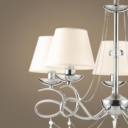 Люстра Haley 5х40Вт E14 IP20 Freya FR2909-PL-05-CH