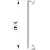 Крышка для короба L2000 ПВХ (дл.2м) GK-OTGRW OBO 6278680