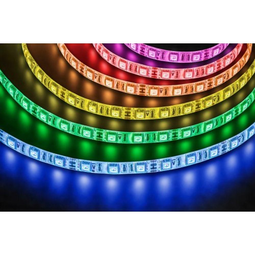 Лента светодиодная 71 429 NLS-5050RGB60-14.4 IP65 12B R5 14.4Вт/м (уп.5м) Navigator 71429