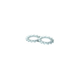Шайба зубчатая М6 DIN 6798 A (уп.500шт) HD КМ LO53926