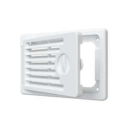 Люк-дверца Декофот ревизионная накладная 150х100мм с ручкой-задвижкой АБС бел. EVECS 1510ДФ