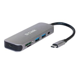 Концентратор DUB-2325/A1A с 2 портами USB 3.0 1 портом USB Type-C D-Link 1746196