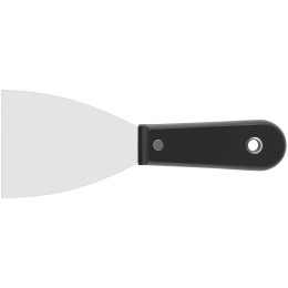 Шпатель с пластиковой ручкой полированный 3дюйм (75мм) FIT 06280