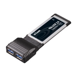 Адаптер для шины ExpressCard DUB-1320/A1A 2-порт. USB 3.0 D-Link 1218292