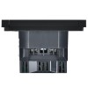 Розетка FORTE&PIANO FP145 16А USB A+A 3.1А с заземл. защ. шторки винт. крепл. черн. IEK FP-R14-16-U2