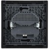 Розетка FORTE&PIANO FP145 16А USB A+A 3.1А с заземл. защ. шторки винт. крепл. черн. IEK FP-R14-16-U2