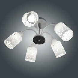 Светильник "Колорит/5-А" (плафон 8185) НСБ 01-5х60-128 Е27 ИУ Элетех 1005404381