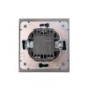 Выключатель для жалюзи 2-кл. СП STRONG MIELE 10А возвратный графит Kranz KR-78-0711-6
