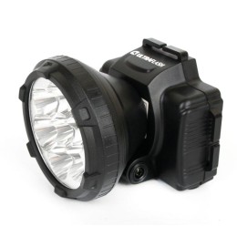 Фонарь аккумуляторный налобный LED5362 7LED 2 режима 220В пластик. черн. (бокс) Ultraflash 11256