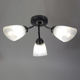 Светильник "Бона" 131 (плафон П0476) НПБ 01-3х60-185 Е27 ИУ хром Элетех 1005404415