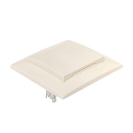 Розетка 1-м СП Валенсия 16А с заземл. с крышкой защ. шторки крем. PROxima EKF EWV10-124-20