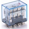 Реле промежуточное ПР-102 10А 24В DC 4 конт. с LED-индикацией DEKraft 23213DEK