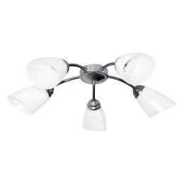 Светильник "Китти" 151 (плафон П0475) НПБ 01-5х60-134 Е27 ИУ хром Элетех 1005404453