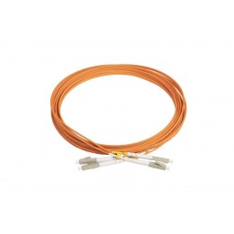 Патч-корд FC-D2-50-LC/PR-LC/PR-H-5M-LSZH-OR волоконно-оптический (шнур) MM 50/125 LC-LC 2мм duplex L