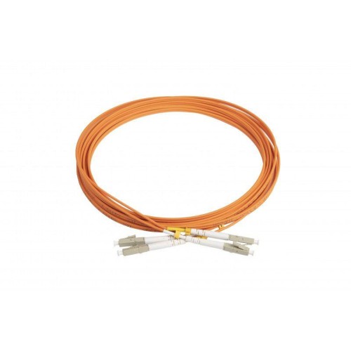 Патч-корд FC-D2-50-LC/PR-LC/PR-H-5M-LSZH-OR волоконно-оптический (шнур) MM 50/125 LC-LC 2мм duplex L