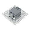 Выключатель 2-кл. СП Минск 10А IP20 с индикатором бел. Basic EKF ERV10-123-10