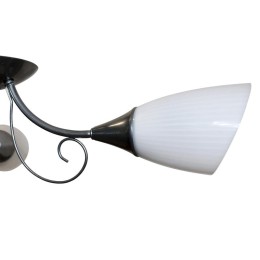 Светильник "Веста" 131 (плафон П0477) НПБ 01-3х60-175 Е27 ИУ хром Элетех 1005404463