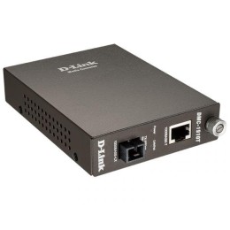 Медиаконвертер DMC-1910T/A9A WDM (1 порт 1000Base-T + 1 порт 1000Base-LX; разъем SC (ТХ: 1550 нм; RX