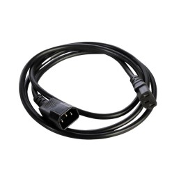 Шнур питания с заземлением IEC 60320 C13/IEC 60320 C14 10А/250В 3х1.0 3м R-10-Cord-C13-C14-3 Rem 136