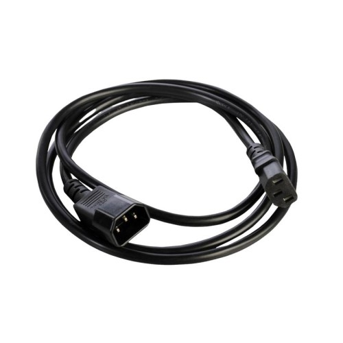 Шнур питания с заземлением IEC 60320 C13/IEC 60320 C14 10А/250В 3х1.0 3м R-10-Cord-C13-C14-3 Rem 136