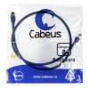 Патч-корд S/FTP кат.8 PC-SSTP-RJ45-Cat.8-1m-LSZH 2xRJ45/8p8c экранир. LSZH (40G 2000 MHz) 1м син. Ca