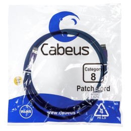 Патч-корд S/FTP кат.8 PC-SSTP-RJ45-Cat.8-1.5m-LSZH 2xRJ45/8p8c экранир. LSZH (40G 2000 MHz) 1.5м син