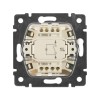 Выключатель 1-кл. СП Valena 10А IP31 250В с зел. индикацией механизм бел. Leg 774410