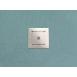 Выключатель 1-кл. СП Valena 10А IP31 250В с зел. индикацией механизм бел. Leg 774410