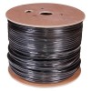 Кабель витая пара F/UTP кат.5e 4х2х24AWG solid PE OUTDOOR медь наружн. прокл. черн. (м) PROCONNECT 0